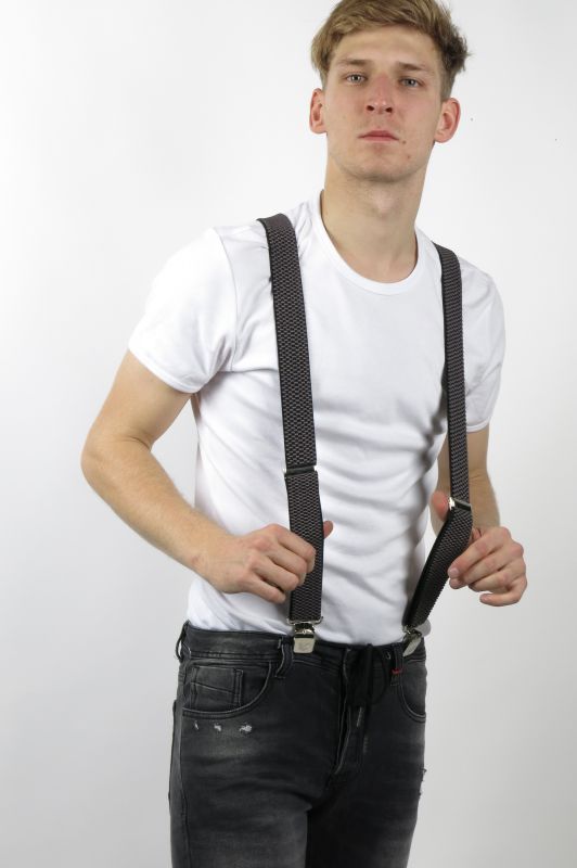 Suspenders X JEANS DYK40-GRAY