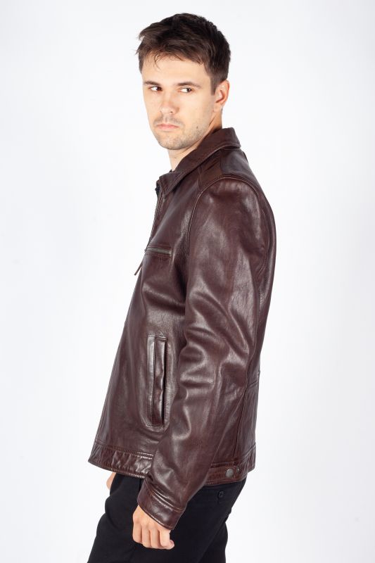Leather jacket MAURITIUS 1201-0847-chestnut