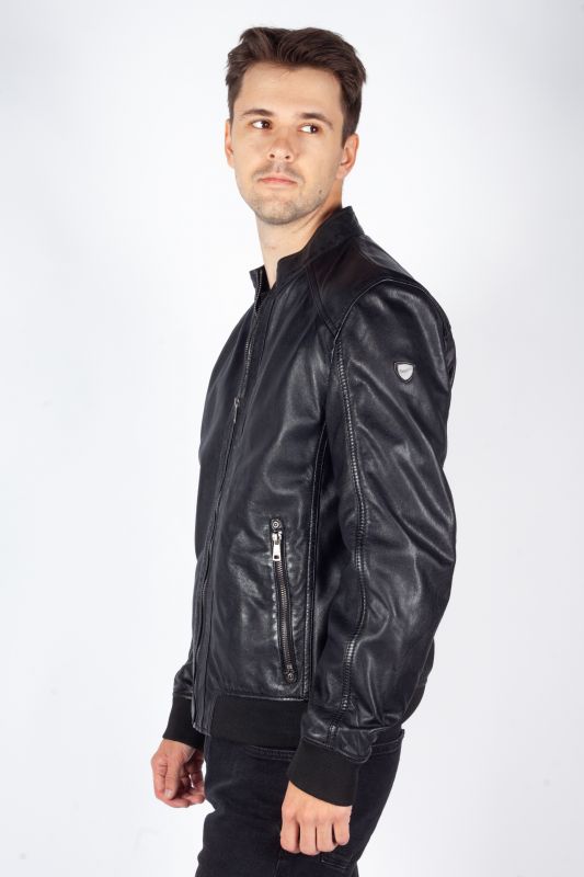 Leather jacket MAURITIUS 1901-0006-black