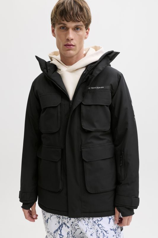 Winter jacket JACK & JONES 12284695-Black-Beauty