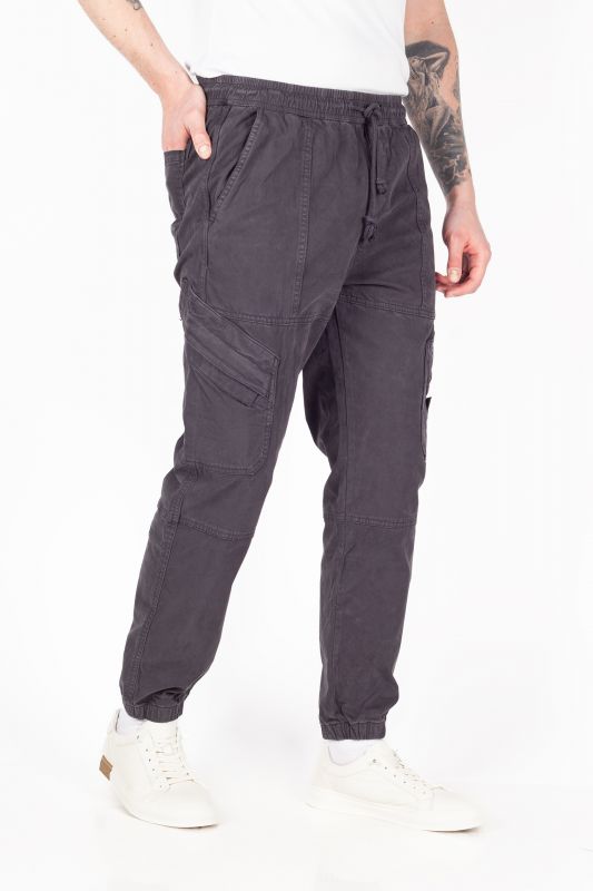 Cargo trousers KENZARRO C008-DARK-GREY