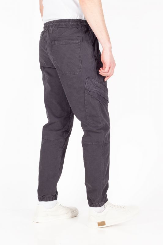 Cargo trousers KENZARRO C008-DARK-GREY