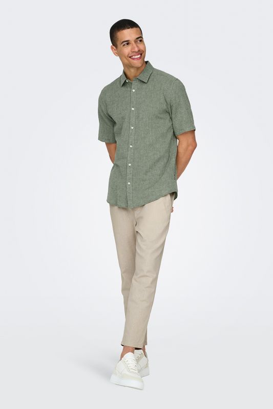 Shirt ONLY & SONS 22009885-Swamp