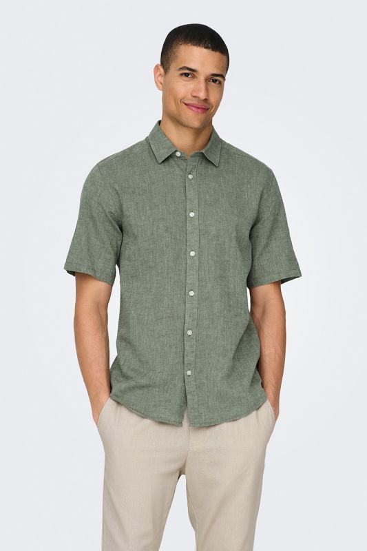 Shirt ONLY & SONS 22009885-Swamp