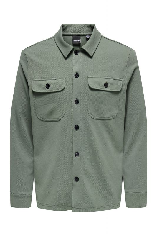 Overshirts ONLY & SONS 22021279-Castor-Gray