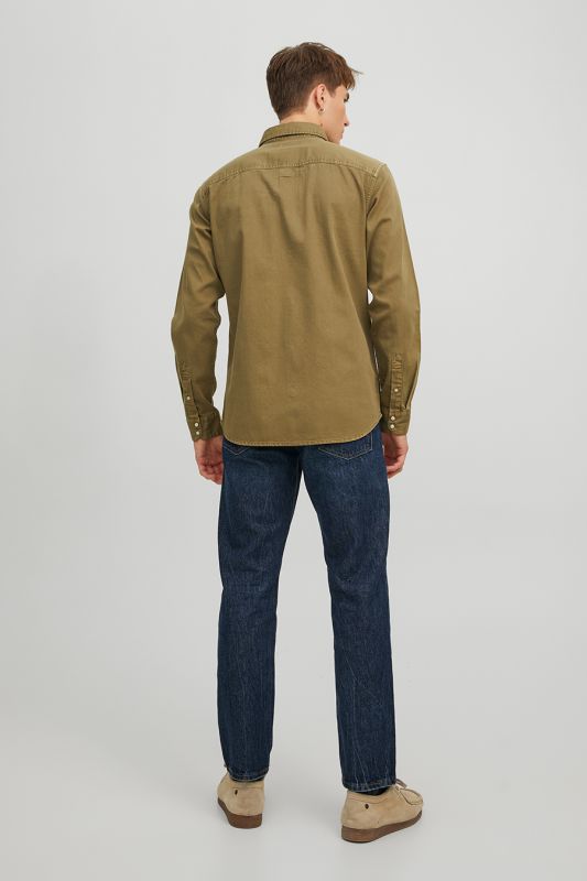 Denim shirt JACK & JONES 12138115-Forest-Night