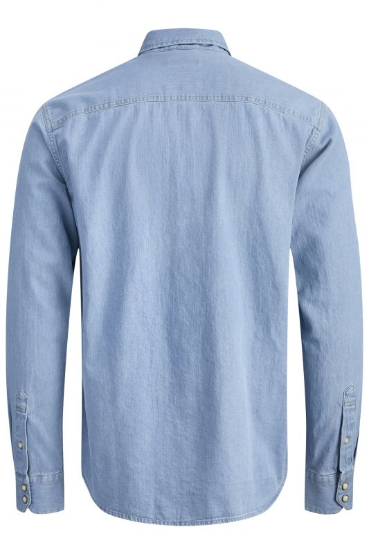 Denim shirt JACK & JONES 12138115-Light-Blue