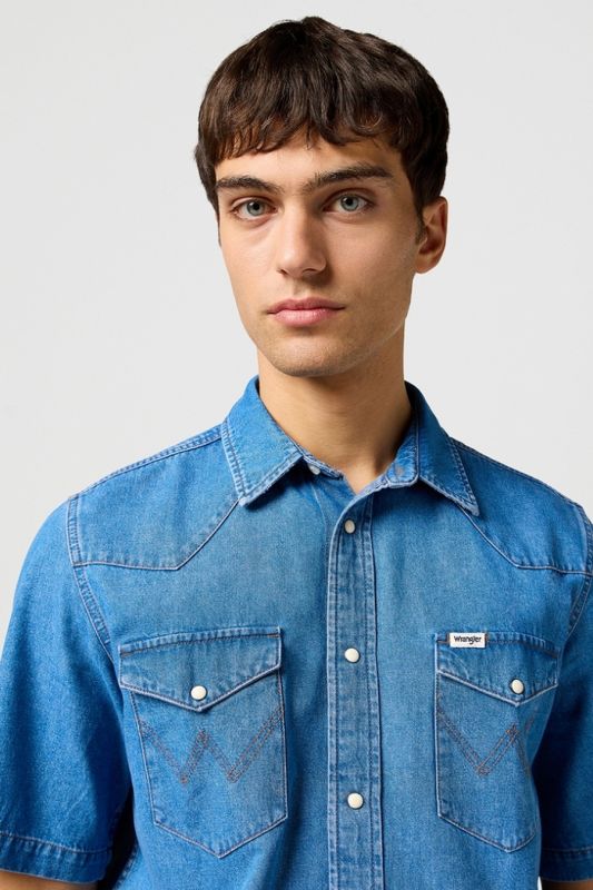 Denim shirt WRANGLER 112362743