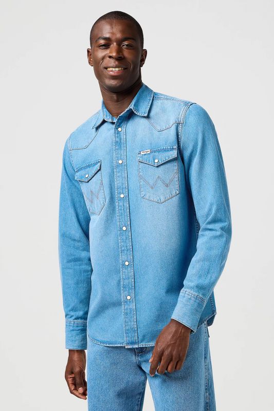 Denim shirt WRANGLER 112362744