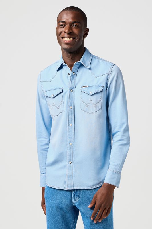 Denim shirt WRANGLER 112362745