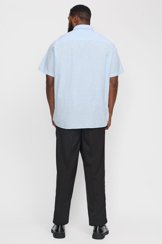 Linen shirt JACK & JONES 12269090-Chambray-Blue