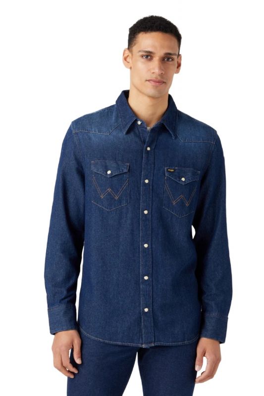 Denim shirt WRANGLER 112341088