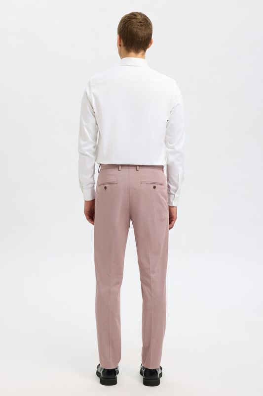 Suit trousers SELECTED 16097081-Light-Pink