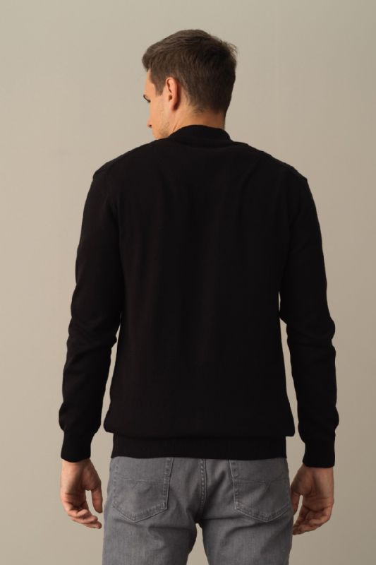 Sweater with zip MCL 18366-SIYAH