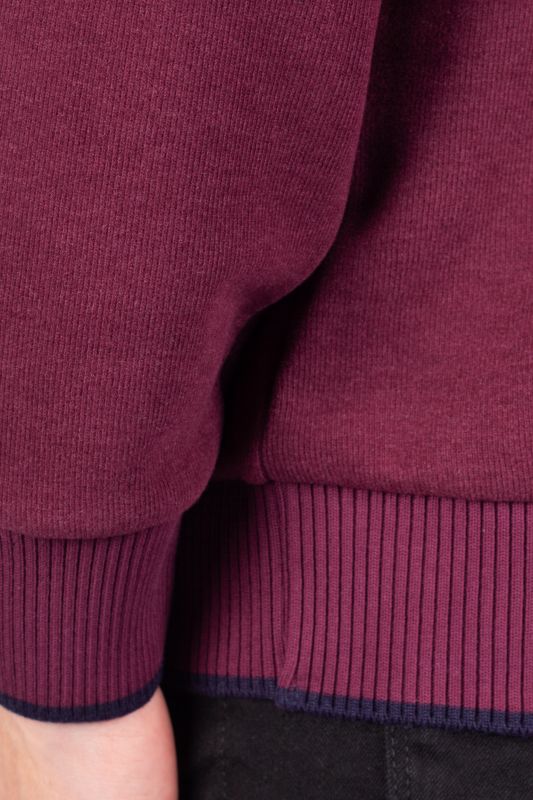 Sweater MCL 27643-BORDO-MELANJ