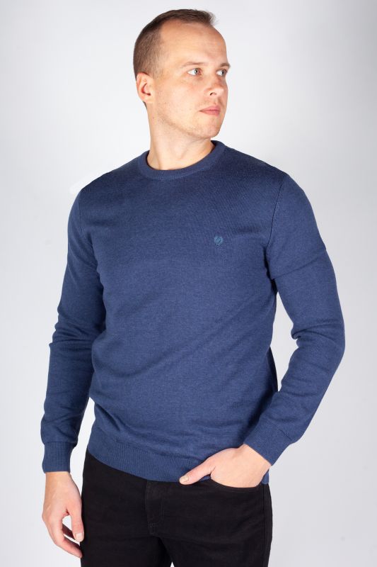 Sweater MCL 33006-LACIVERT-MELANJ