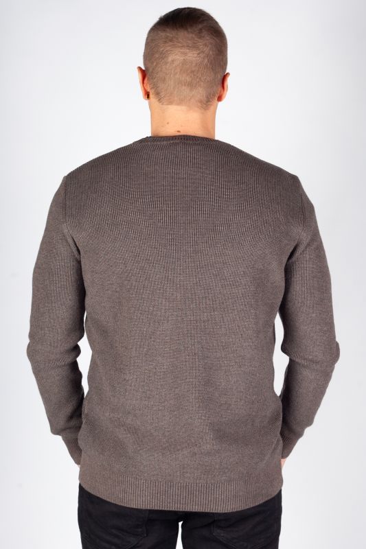 Sweater MCL 33813-KAHVEMELANJ