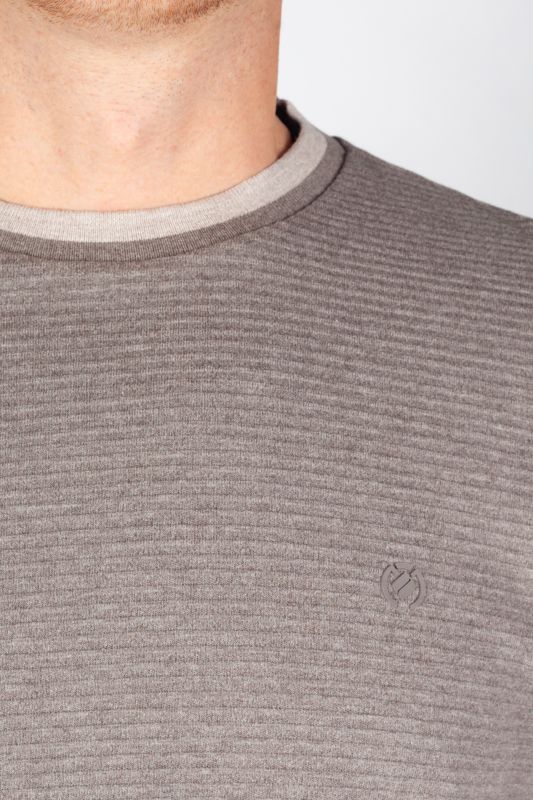 Sweater MCL 36829-KAHVEMELANJ