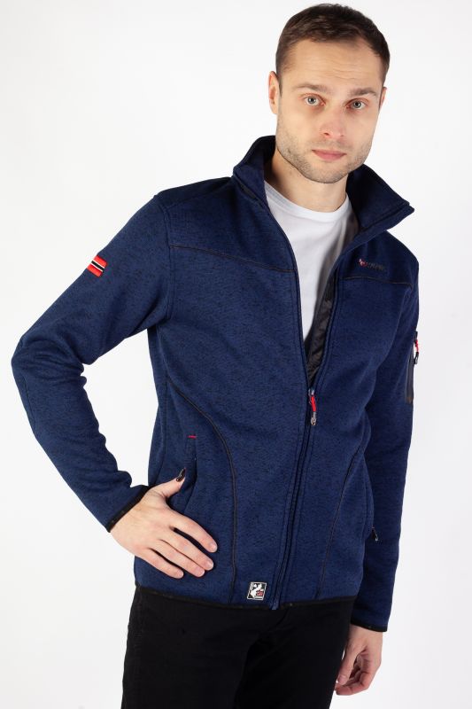 Zip up Hoodie GEOGRAPHICAL NORWAY TOUMBA-Navy