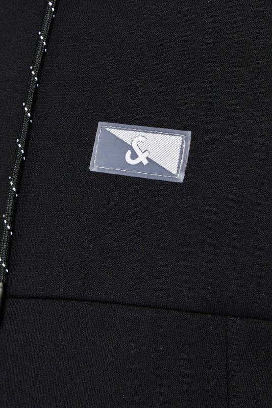 Zip up Hoodie JACK & JONES 12204926-Black