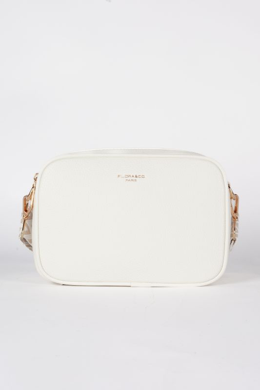 Shoulder bag FLORA&CO F6967-BLANC