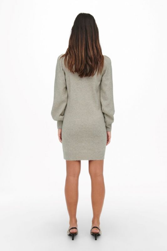Knitted dress JACQUELINE DE YONG 15238237-Chateau-Gray
