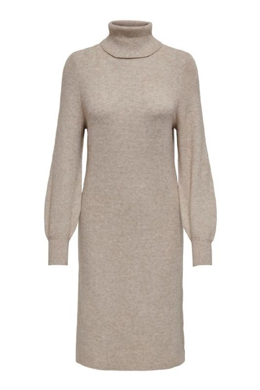 Knitted dress ONLY 15309197-Mocha-Meringu