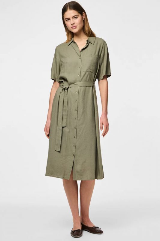 Dress PIECES 17152063-Deep-Lichen-Gr