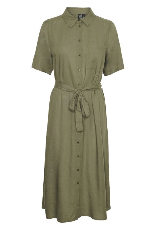 Dress PIECES 17152063-Deep-Lichen-Gr