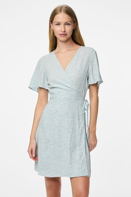 Dress PIECES 17154743-Cloud-Blue-FL