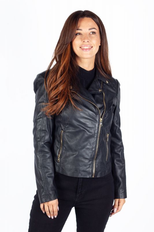 Leather jacket MAURITIUS 1101-0730-black