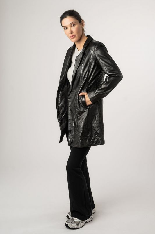Leather jacket MAURITIUS 1102-0019-black