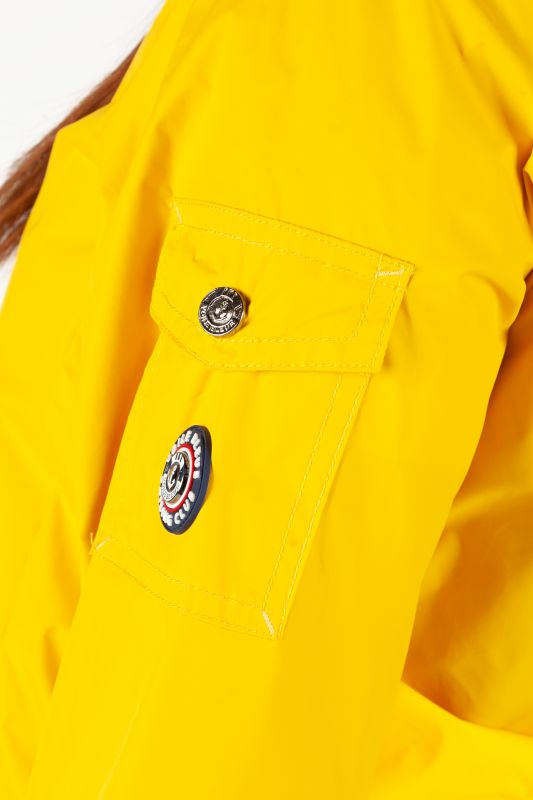 Raincoat VOILE BLEUE ALLURE-YELLOW