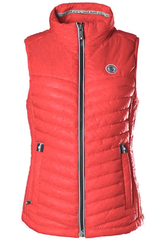 Vest VOILE BLEUE ARETHA-CORAIL