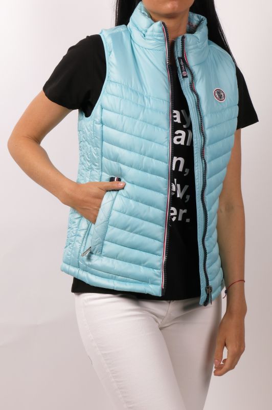 Vest VOILE BLEUE ARETHA-SPLASH-BLUE