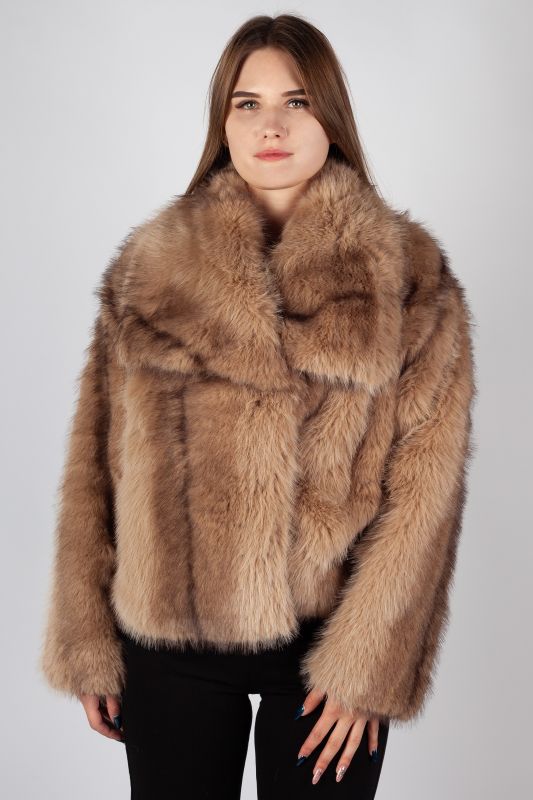 Winter jacket FASCINATE RD9201-BEIGE-APRICOT