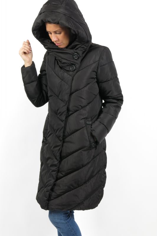 Winter jacket FLY 1527-BLACK