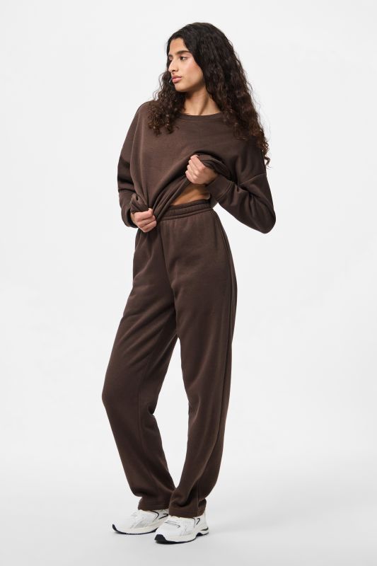 Casual Pants PIECES 17156301-Hot-Fudge