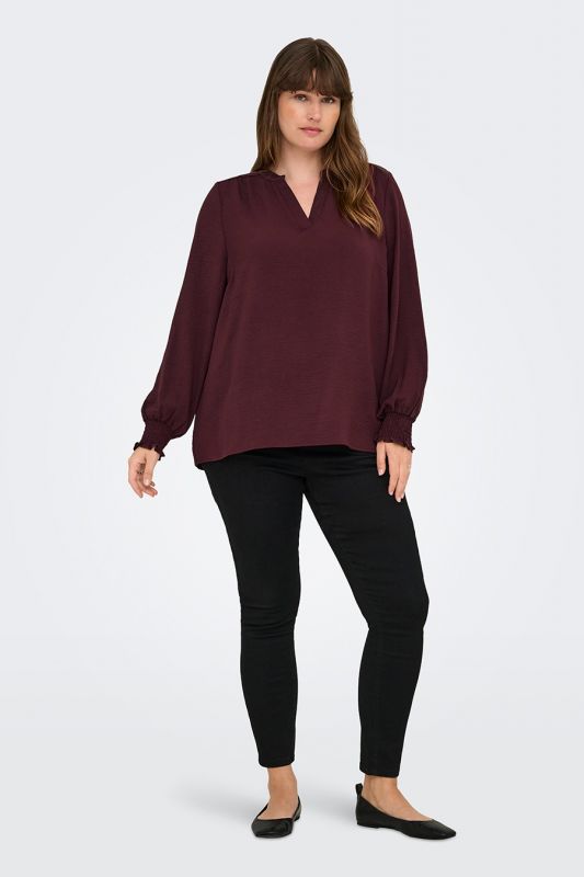 Blouse ONLY CARMAKOMA 15285157-Tawny-Port