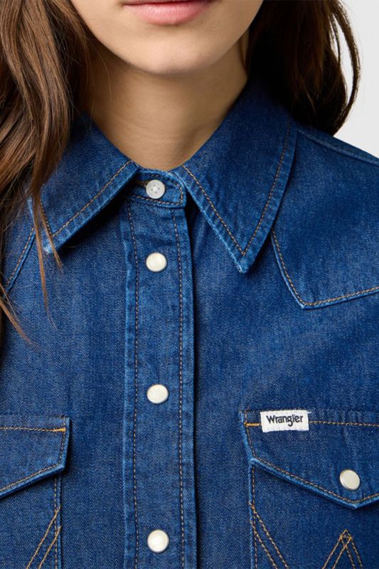 Denim shirt WRANGLER 112373036