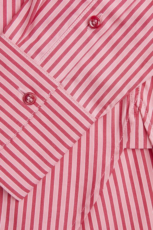 Long-sleeve shirt JJXX 12200353-Cerise-STRIPE