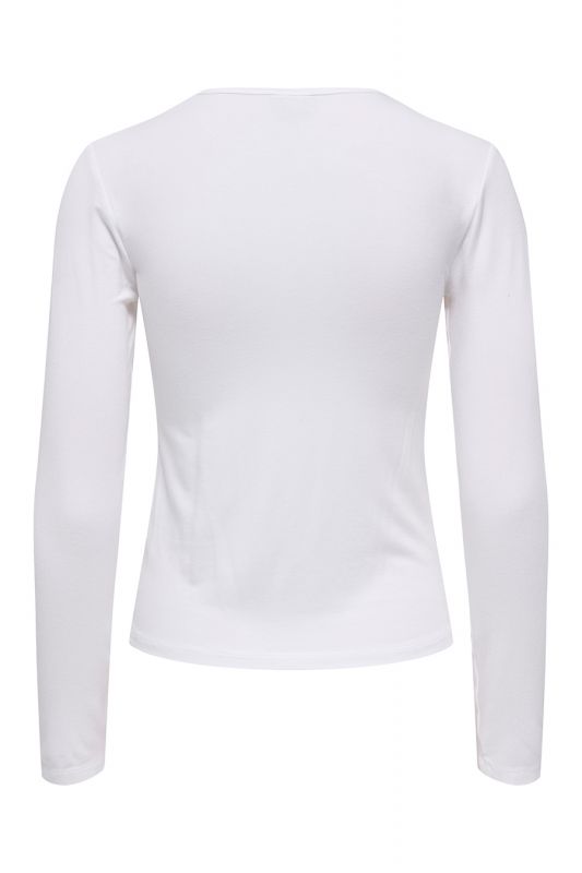 Long-sleeve T-shirt JACQUELINE DE YONG 15272092-White