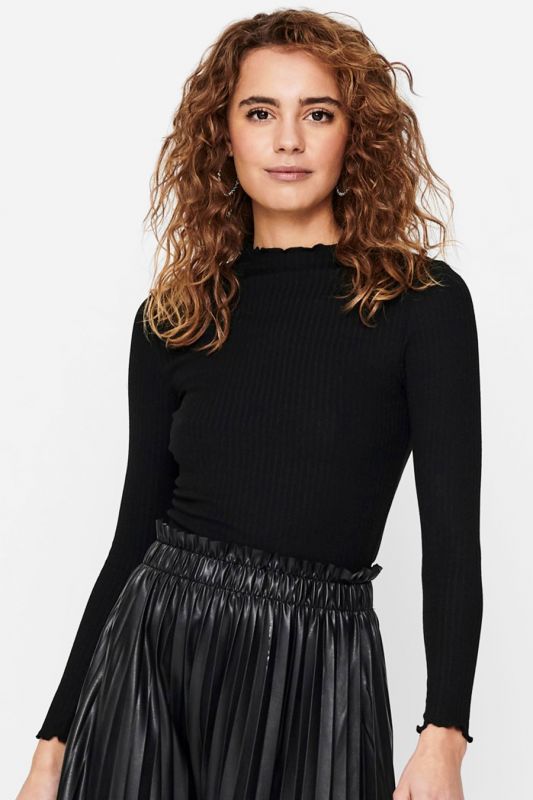 Long-sleeve T-shirt ONLY 15180040-Black