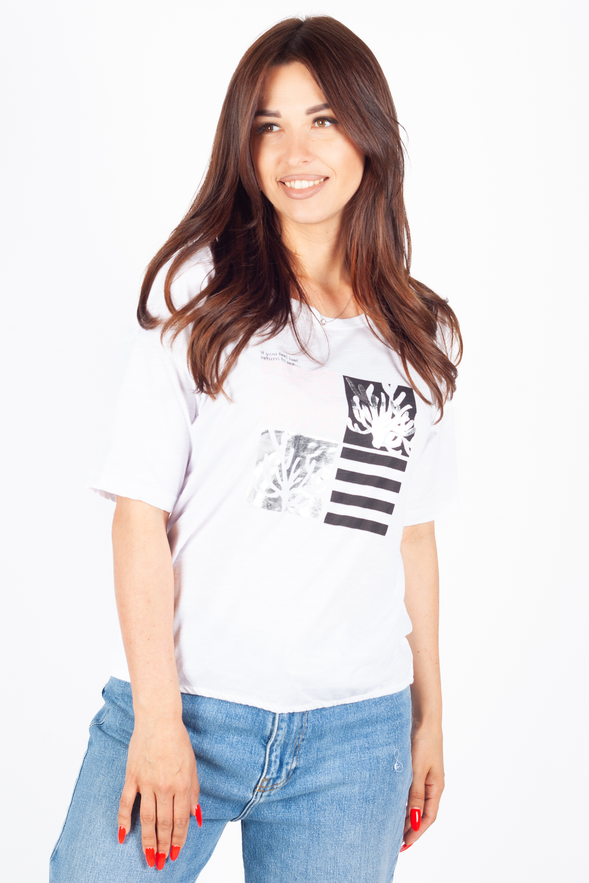 T-paita BLUE SEVEN 105833-001