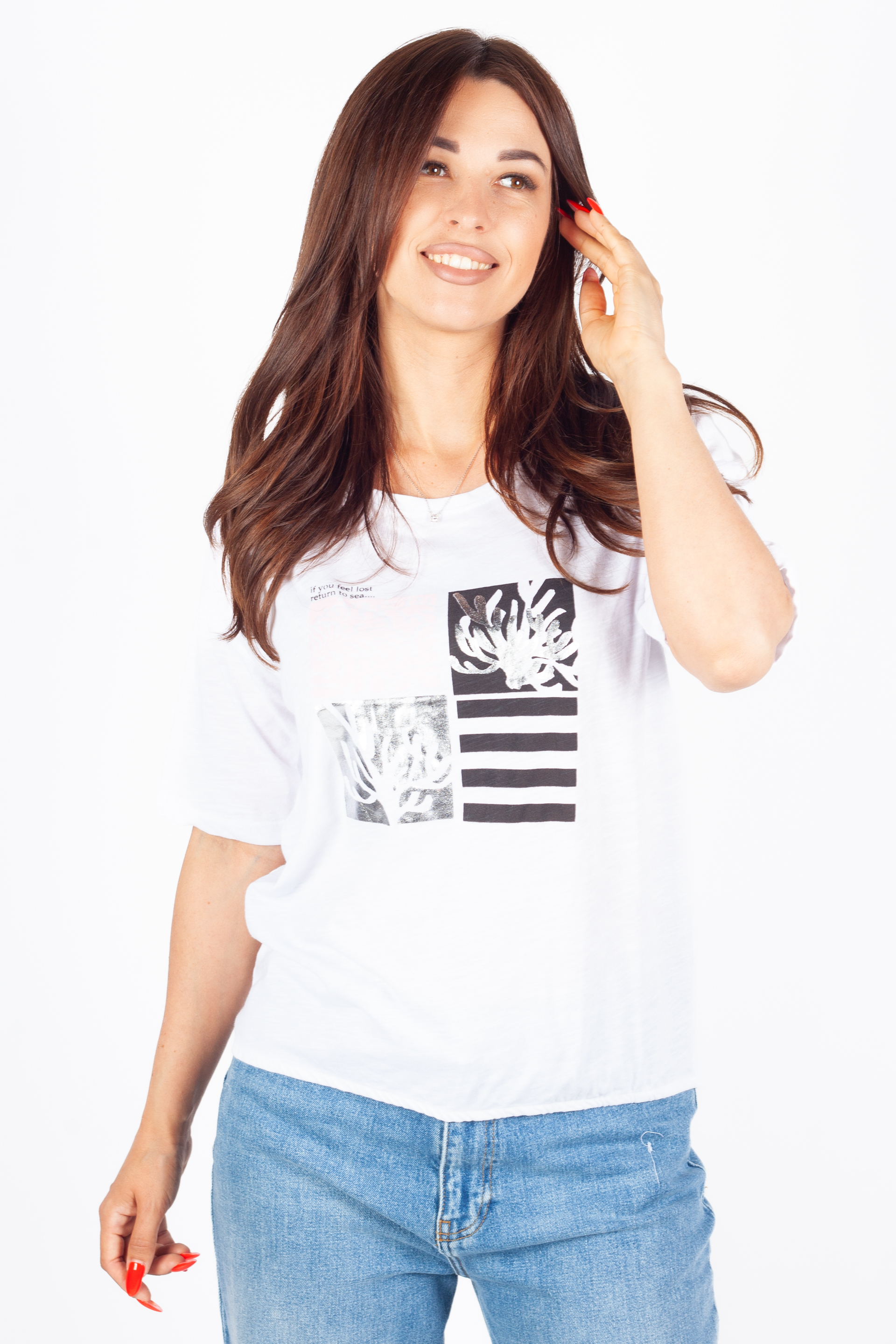 T-paita BLUE SEVEN 105833-001