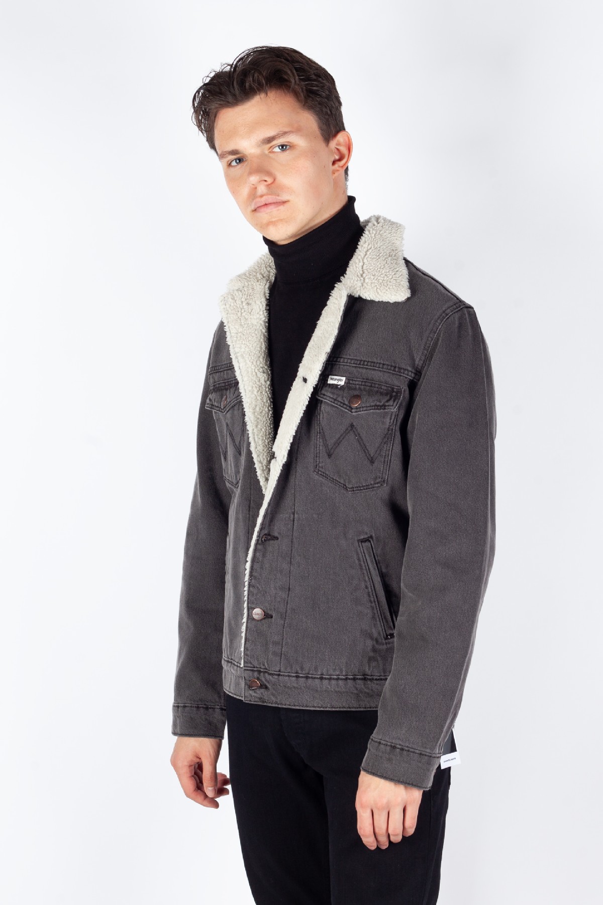 Denim-takki vuorilla WRANGLER 112355043