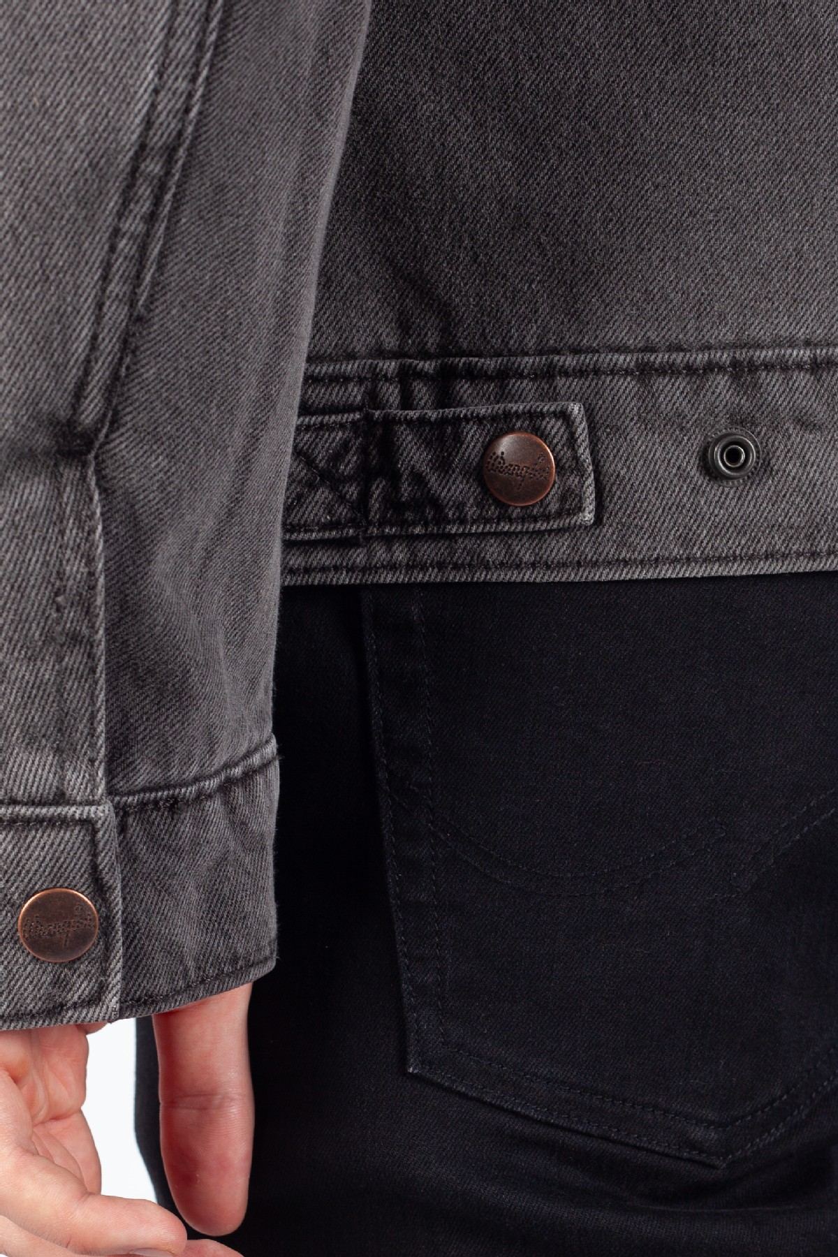 Denim-takki vuorilla WRANGLER 112355043