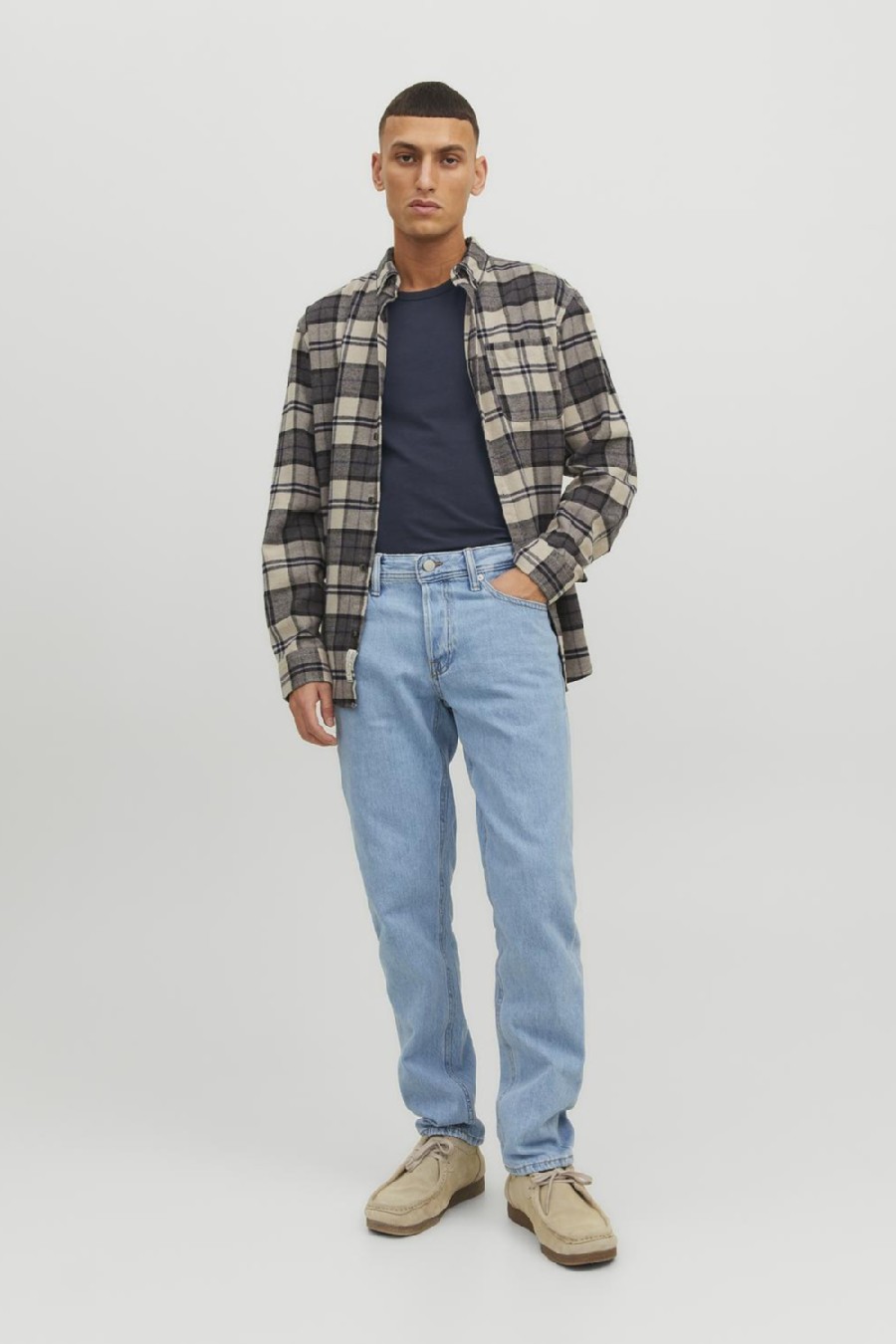 T-paita JACK & JONES 12058529-NAVY-BLUE