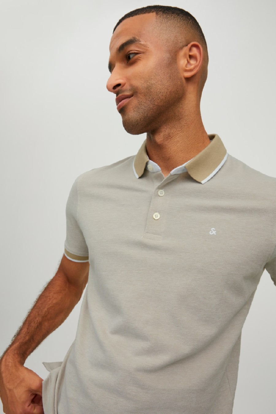 Polo paita JACK & JONES 12136668-Crockery