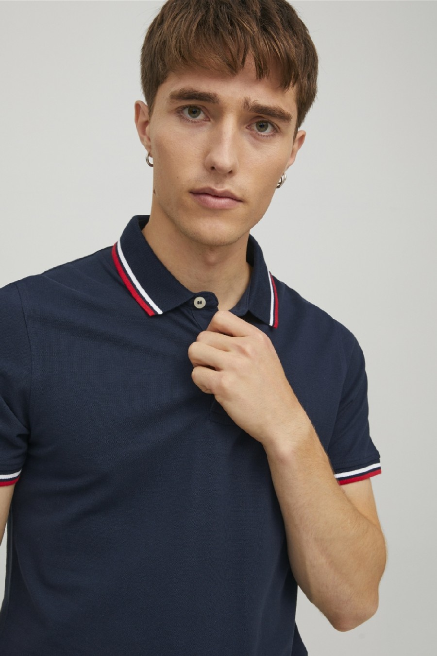 Polo paita JACK & JONES 12136668-Navy